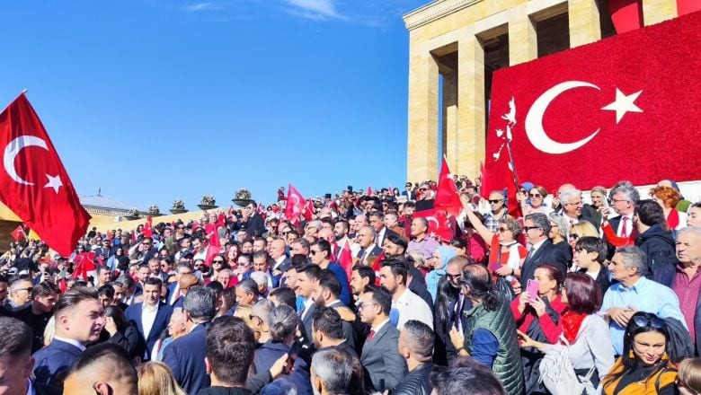 Aytekin Cumhuriyet Bayramı’nda Anıtkabir’de