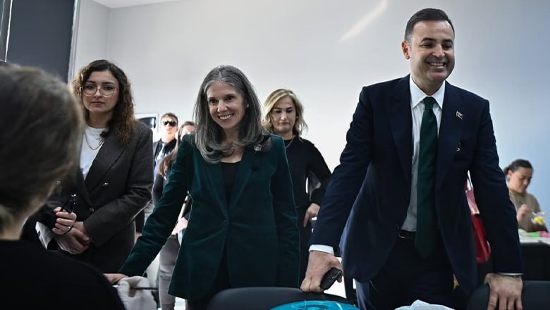 ABD Başkonsolosu Eadeh, Başkan Akın’ı Ziyaret Etti ABD Başkonsolosu Eadeh, Başkan Akın’ı Ziyaret Etti