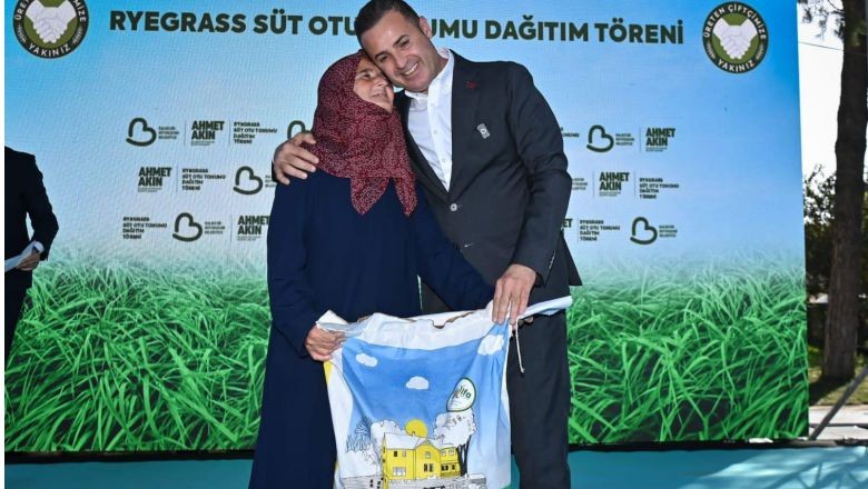 Gönenli 500 çiftçiye süt otu tohumu dağıtıldı