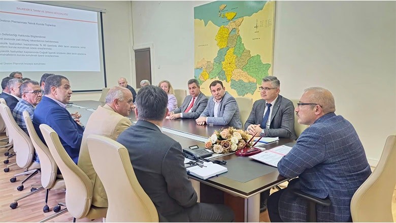 Balıkesir’de Tarımsal Üretim Planlaması Toplantısı