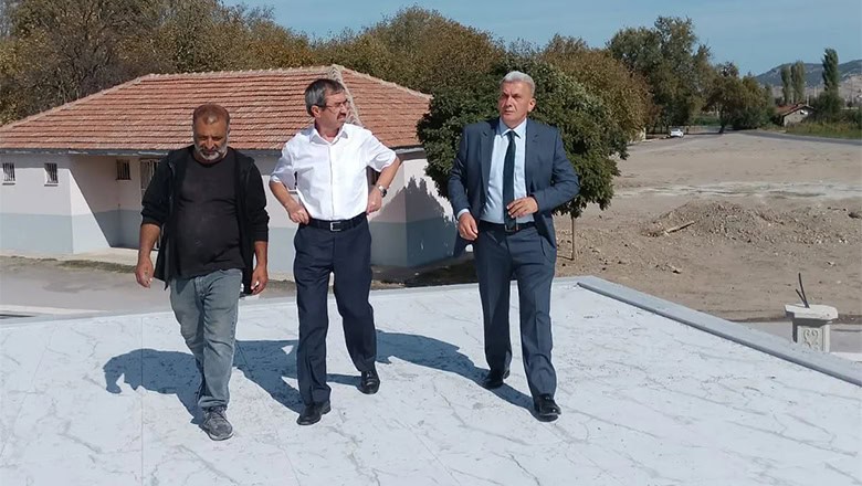 Bigadiç'te Termal Uygulama Oteli İnşaatı Devam Ediyor Bigadiç'te Termal Uygulama Oteli İnşaatı Devam Ediyor