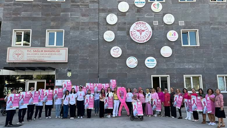 Edremit'te Meme Kanseri İçin Erken Tanı Çağrısı Edremit'te Meme Kanseri İçin Erken Tanı Çağrısı