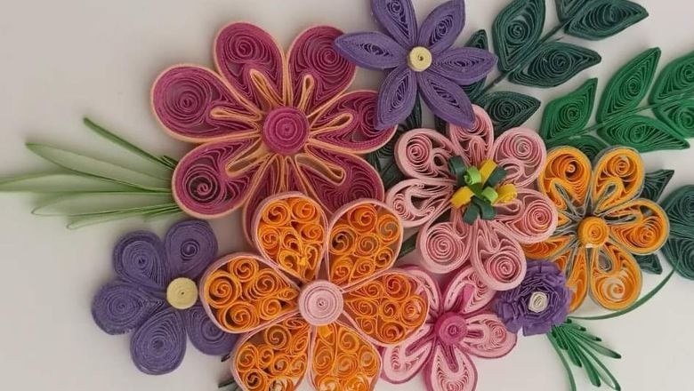 Edremit'te Quilling Sanatı Kursuna Büyük İlgi