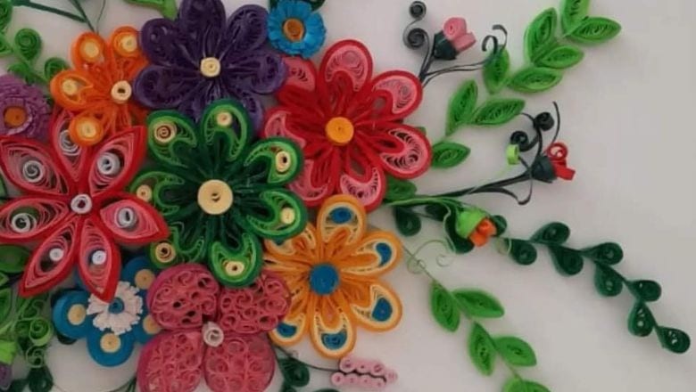 Edremit'te Quilling Sanatı Kursuna Büyük İlgi