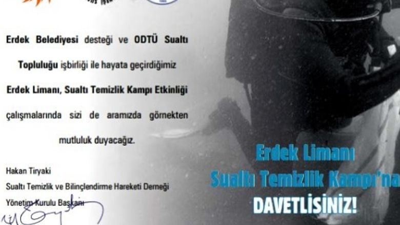 Erdekliler Sualtı İçin Bir Araya Geliyor!