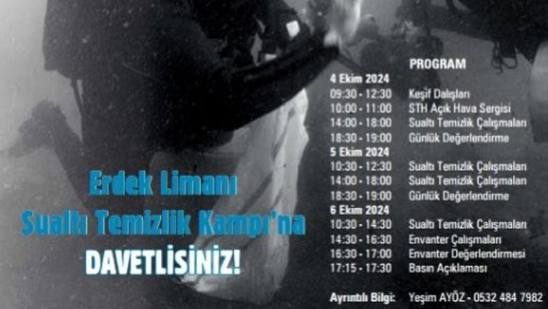 Erdekliler Sualtı İçin Bir Araya Geliyor!