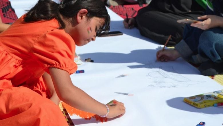 Balıkesirli Çocuklar Filistin'e Resimleriyle Destek Oldu