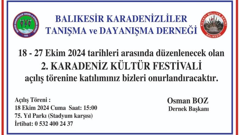 Karadenizliler Derneği'nden Dolu Dolu Etkinlik
