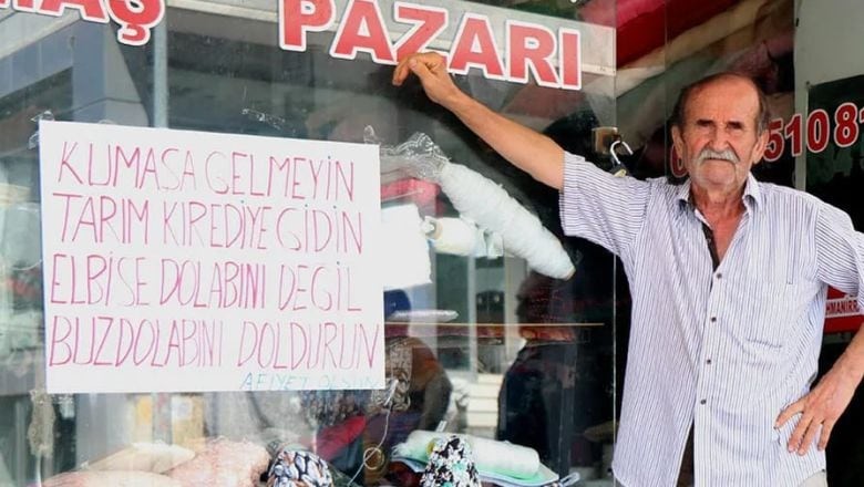 Esnaf Dükkanına Öyle Bir Yazı Astı ki Görenler Şaşkın: "Sanki Satmak İstemiyor!"