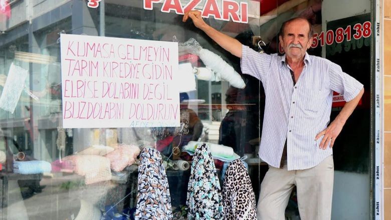 Esnaf Dükkanına Öyle Bir Yazı Astı ki Görenler Şaşkın: "Sanki Satmak İstemiyor!"