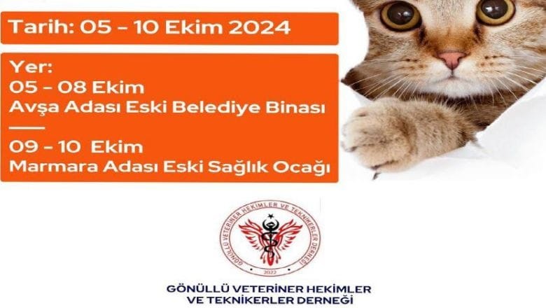 Marmara Adalar'da Hayvan Sağlığı Seferberliği