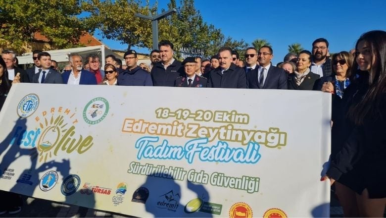 Edremit’te 1. Zeytinyağı Tadım Festivali Başladı