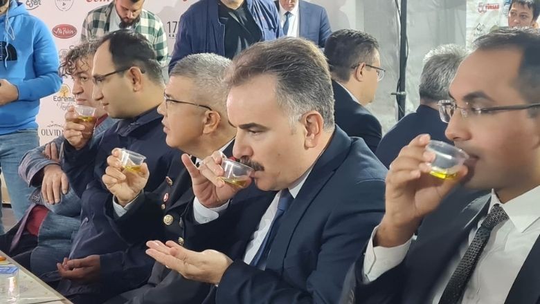 Edremit’te 1. Zeytinyağı Tadım Festivali Başladı