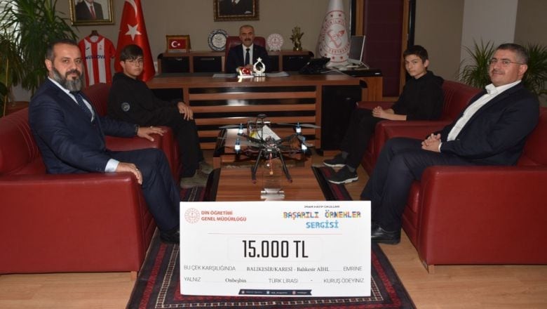 Balıkesir İHA Projesiyle Türkiye’de Ses Getirdi