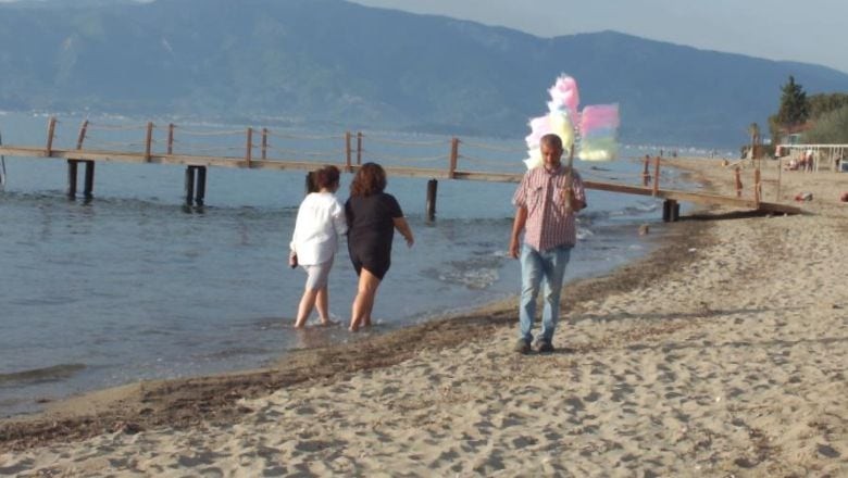 Ekim Ayında Balıkesir'de Sahiller Dolu