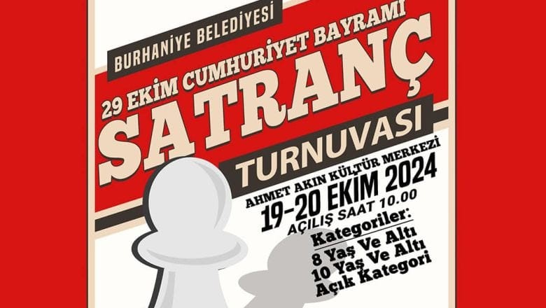 Burhaniye'de 29 Ekim'e Özel Satranç Turnuvası 