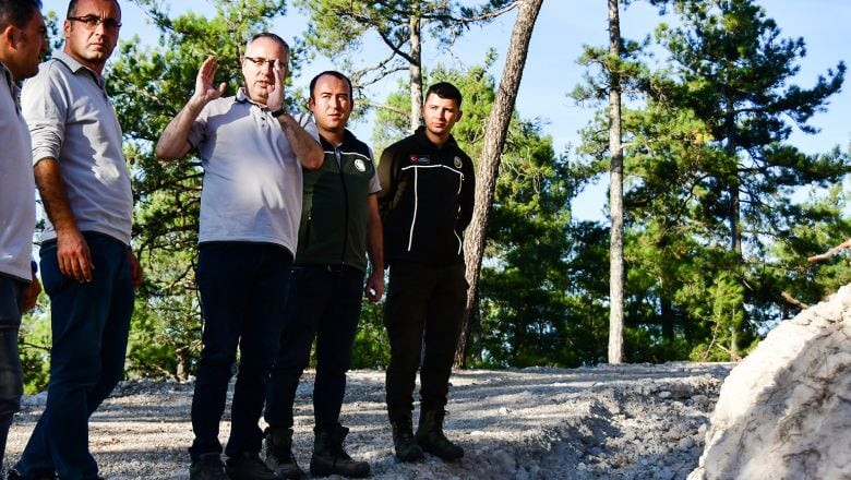 Sındırgı'da Yangınlara Karşı Barikat Kuruluyor