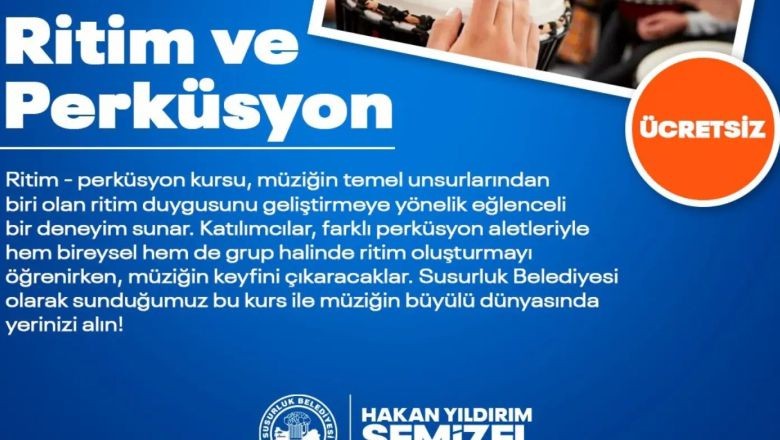 Susurluk'ta Yetişkinler Yeni Beceriler Kazanıyor