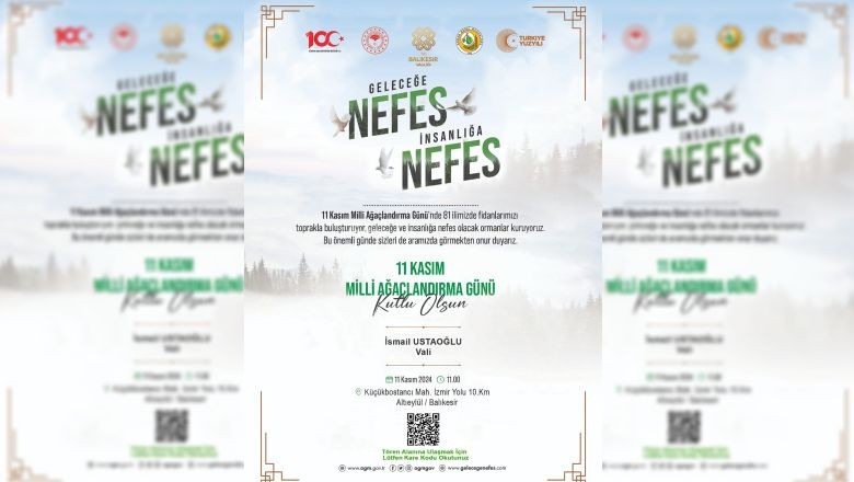 Balıkesir Doğaya Can Verecek