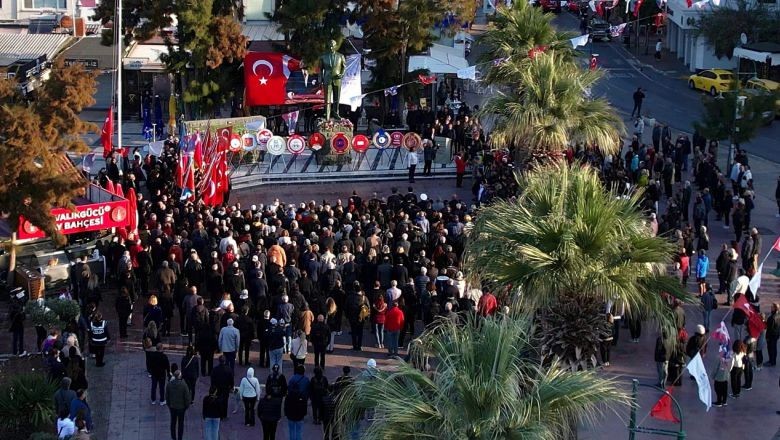 Ayvalık'ta Bugün Hayat Durdu