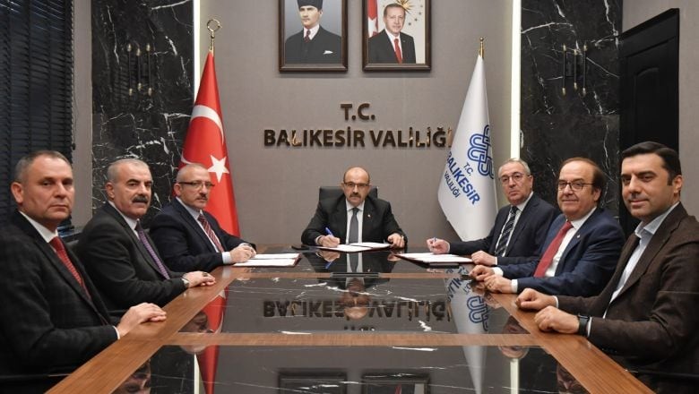 Balıkesir Valiliği'nde Önemli İmza Töreni