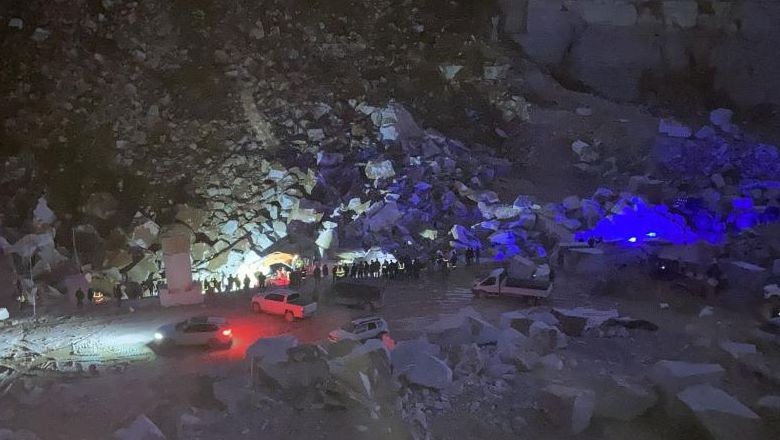 Marmara Adası’nda Heyelan Felaketi!