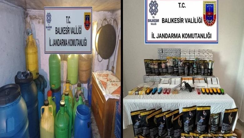 Sahte Gıda ve Kaçak Tütün Çetesine Baskın!