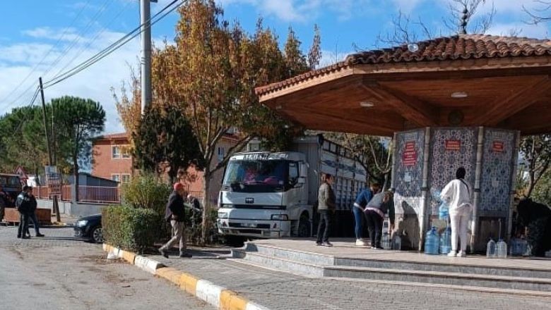 Su Doldurmak İçin Gittiği Çeşmede Hastanelik Oldu