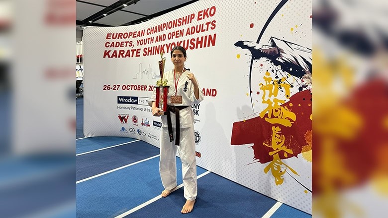 BAÜN Milli Sporcusu Avrupa Üçüncüsü Oldu BAÜN Milli Sporcusu Avrupa Üçüncüsü Oldu