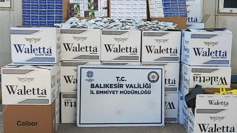Bandırma'da Kaçak Sigara Operasyonu Bandırma'da Kaçak Sigara Operasyonu