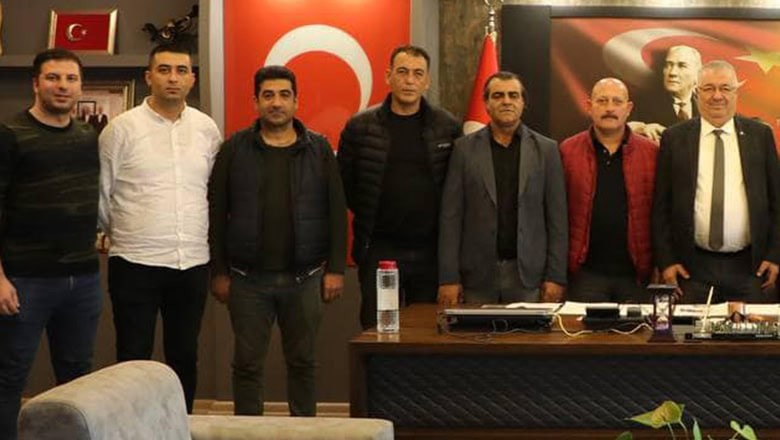 Başkan Ertaş, DİSK Genel-İş Edremit Temsilciliğini Makamında Ağırladı Başkan Ertaş, DİSK Genel-İş Edremit Temsilciliğini Makamında Ağırladı