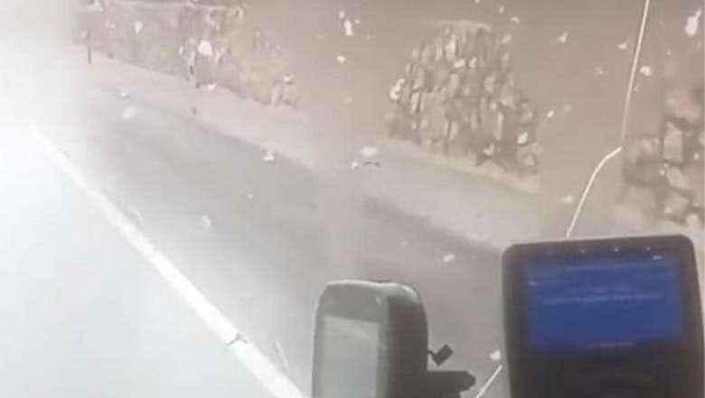 İlk Kar Balıkesir'in O İlçesine Düştü İlk Kar Balıkesir'in O İlçesine Düştü