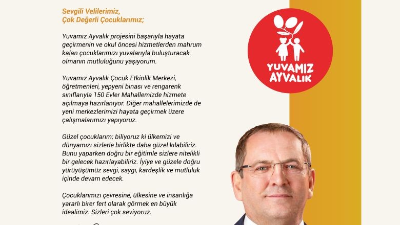 Ayvalık Çocuk Etkinlik Merkezi Açılışa Hazırlanıyor
