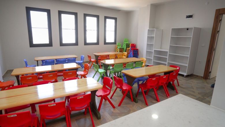 Ayvalık Çocuk Etkinlik Merkezi Açılışa Hazırlanıyor