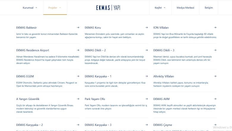 EKMAS Kime Ait? Açılımı Nedir?