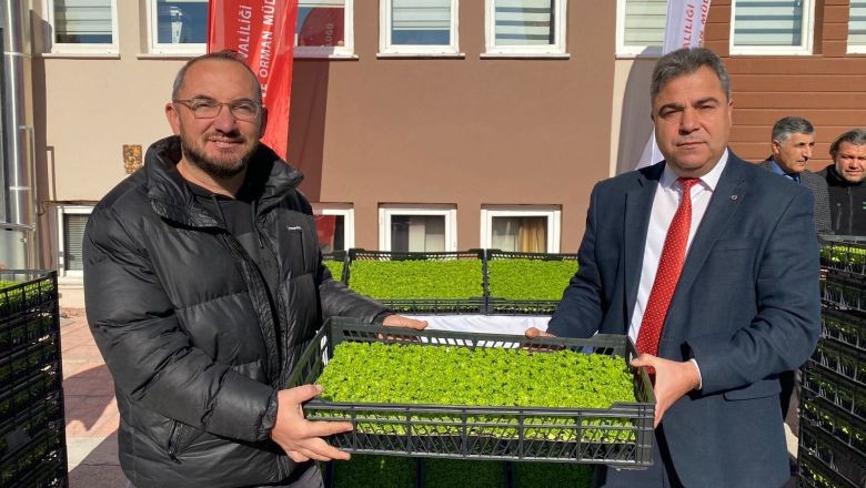 500.000 Sebze Fidesi Balıkesirli Üreticilerle Buluştu