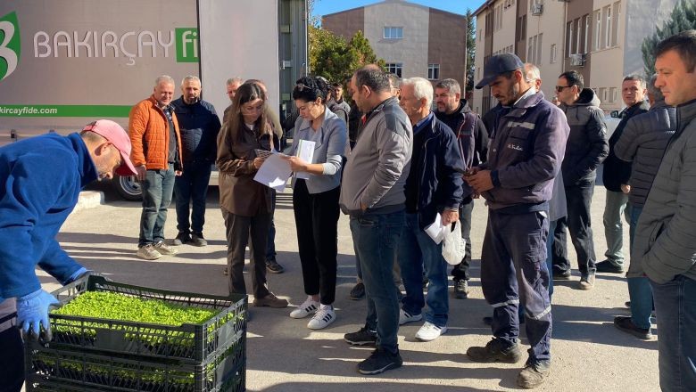 500.000 Sebze Fidesi Balıkesirli Üreticilerle Buluştu