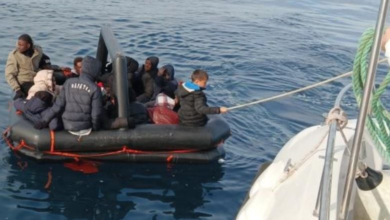 Yunanistan Tarafından Geri İtilen 35 Göçmen Kurtarıldı
