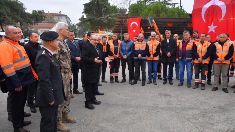 Balıkesir'de Karla Mücadele Sezonu Başladı