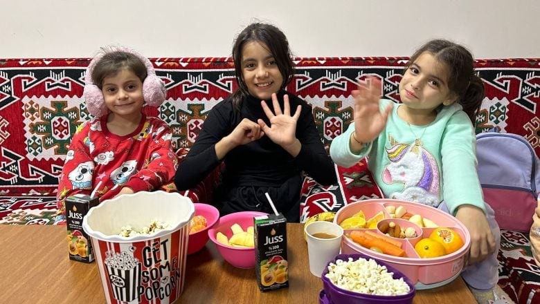 Kepsut'ta Çocuklar Yorgunluklarını Pijama Partisiyle Attı