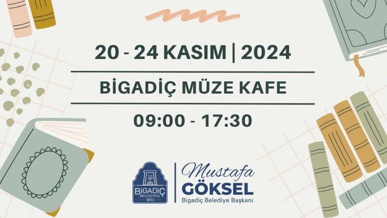 Bigadiç Kitap Günleri Başlıyor!