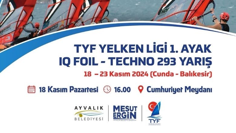 Ayvalık'ta Yelken Ligi 18 Kasım'da Başlıyor!