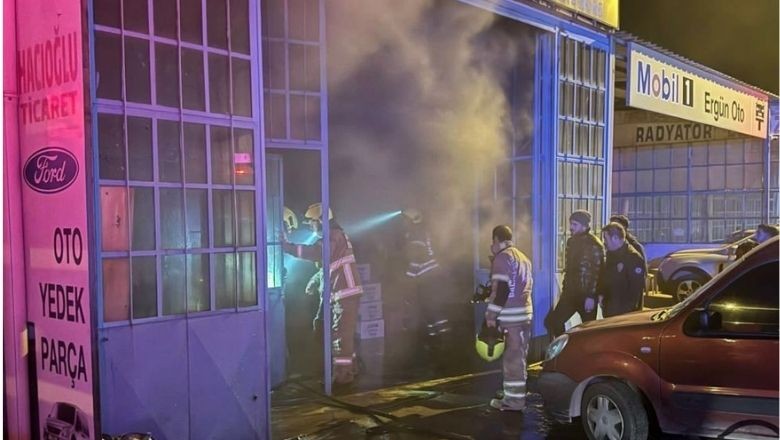 Yeni Sanayi Sitesi’nde Atölye Yandı!