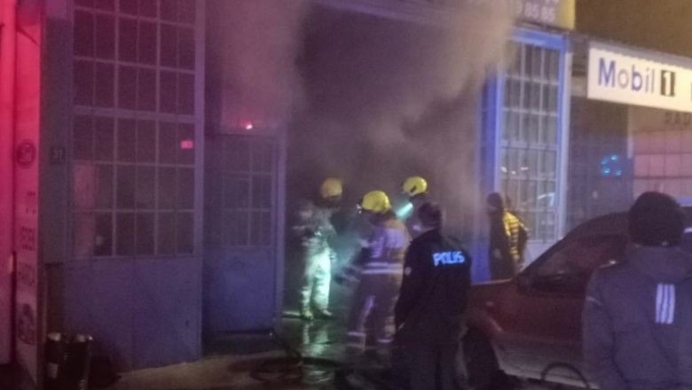 Yeni Sanayi Sitesi’nde Atölye Yandı!