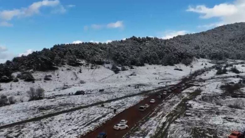Sonbahar Renkleri ve Kar Sındırgı’da Bir Arada