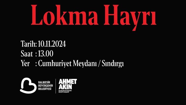 Sındırgı'da Kahramanlar Anısına Lokma Dağıtılacak