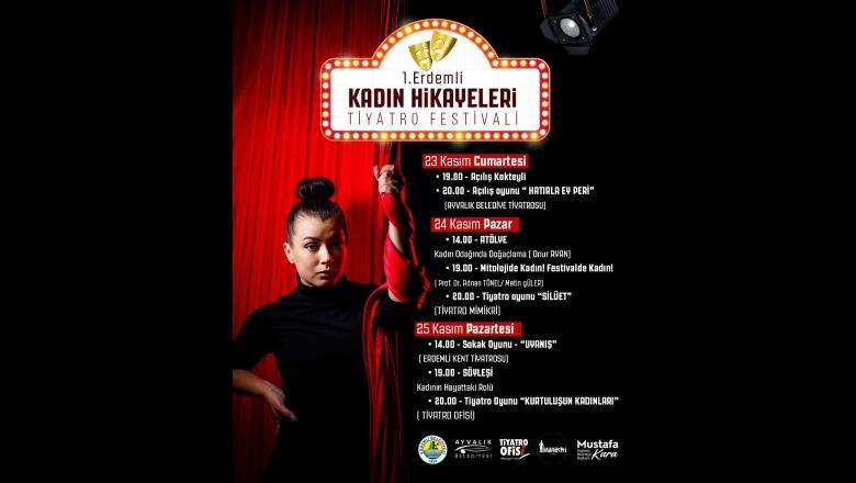 'Erdemli Kadın Hikayeleri' Ayvalık'ta Anlatıldı