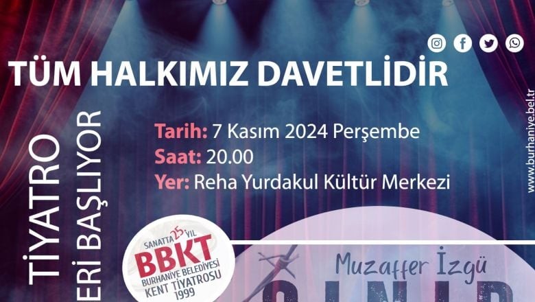 Burhaniye'de Ücretsiz Tiyatro Akşamı