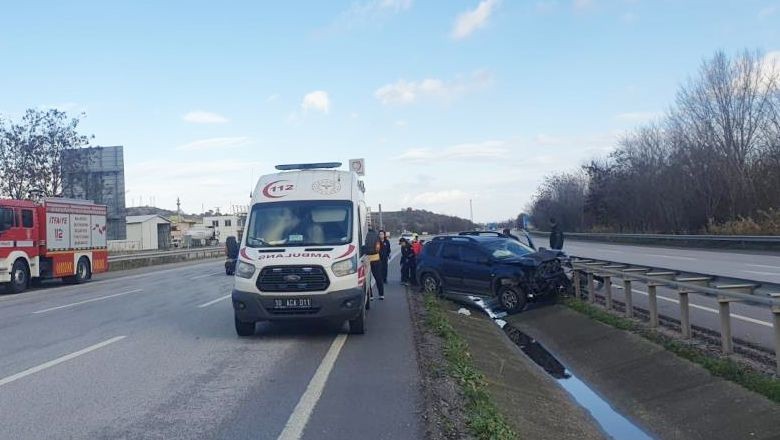 Balıkesir-Bursa Yolunda Kaza!