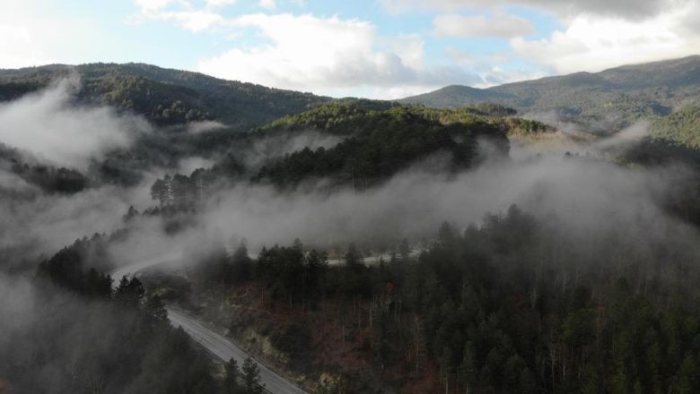 Kazdağları’nda Sisli Sabah
